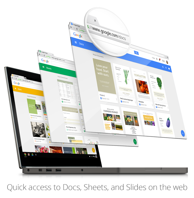 Google Docs, Sheets And Slides Get New Home Screens With A Taste Of Material Design